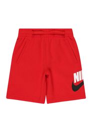 Nike Sportswear Pantaloni 'CLUB'  rosso / bianco / nero