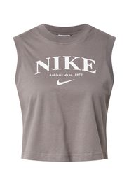 Nike Sportswear Top  pietra / bianco