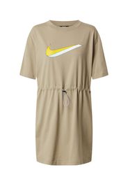 Nike Sportswear Abito  marrone chiaro / giallo / bianco