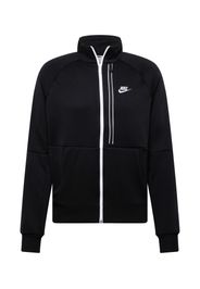 Nike Sportswear Giacca di felpa 'Tribute'  nero / bianco