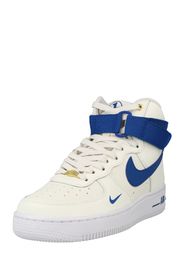 Nike Sportswear Sneaker alta 'Air Force 1'  blu / oro / bianco