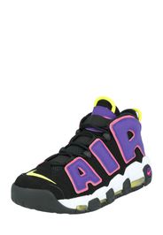 Nike Sportswear Sneaker alta 'AIR MORE UPTEMPO '96'  giallo neon / lilla scuro / rosa / nero