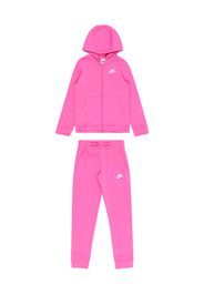 Nike Sportswear Tuta da jogging  fucsia / bianco