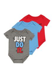 Nike Sportswear Tutina / body per bambino  blu chiaro / grigio sfumato / rosso / bianco