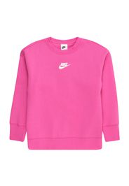 Nike Sportswear Felpa  fucsia / bianco