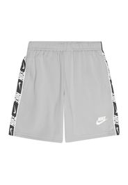 Nike Sportswear Pantaloni  grigio / nero / bianco