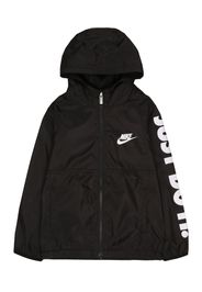 Nike Sportswear Giacca di mezza stagione 'WINDRUNNER'  nero / bianco