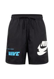 Nike Sportswear Pantaloni  blu chiaro / nero / bianco