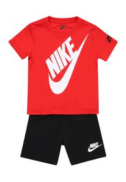 Nike Sportswear Tuta da jogging  rosso chiaro / nero / bianco