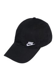 Nike Sportswear Cappello da baseball 'Heritage86'  nero / bianco