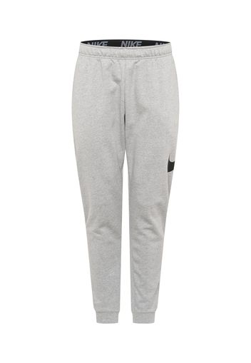 NIKE Pantaloni sportivi  grigio / nero