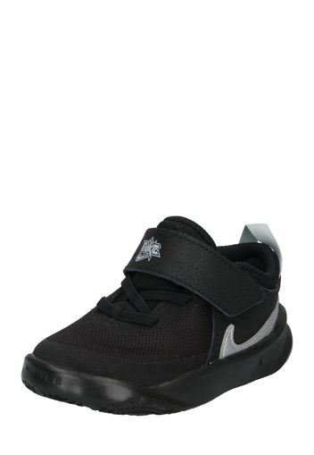 NIKE Scarpa sportiva 'Team Hustle'  nero / grigio chiaro