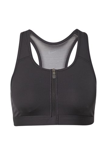 NIKE Reggiseno sportivo  nero / bianco