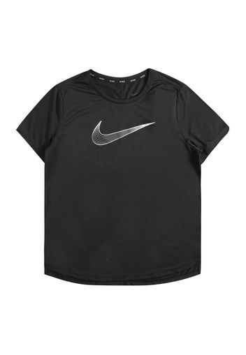 NIKE Maglia funzionale  nero / bianco