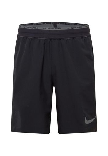 NIKE Pantaloni sportivi  nero / grigio