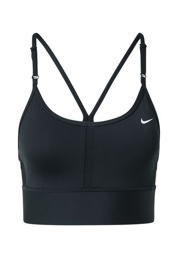 NIKE Reggiseno sportivo 'Indy'  nero / bianco