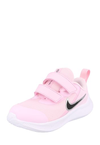 NIKE Scarpa sportiva 'Runner 3'  rosa chiaro / nero