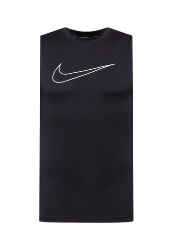 NIKE Maglia funzionale  nero / bianco