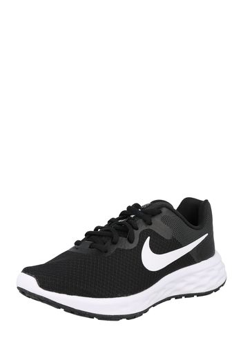 NIKE Scarpa da corsa 'Revolution 6'  nero / bianco