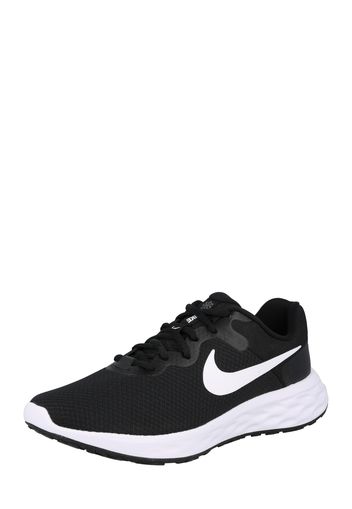 NIKE Scarpa sportiva 'Revolution 6'  nero / bianco