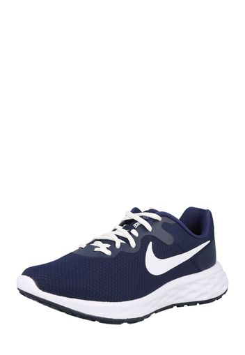 NIKE Scarpa da corsa 'Revolution 6'  navy / bianco