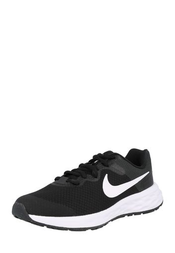 NIKE Scarpa sportiva 'Revolution 6'  nero / bianco