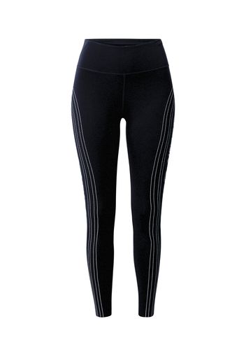 NIKE Pantaloni sportivi  nero / bianco