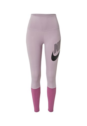 NIKE Pantaloni sportivi  malva / nero / ciclamino