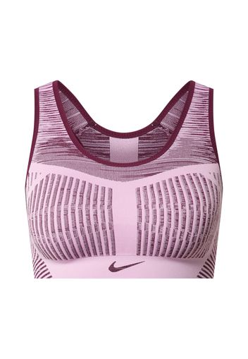 NIKE Reggiseno sportivo  bacca / rosa