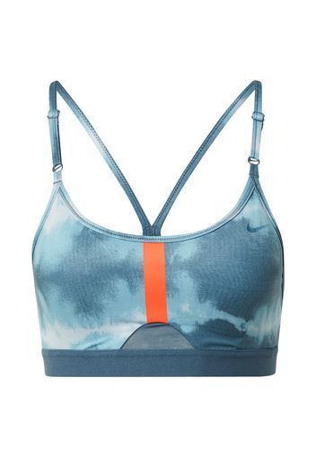 NIKE Reggiseno sportivo 'INDY'  menta / petrolio / bianco / arancione