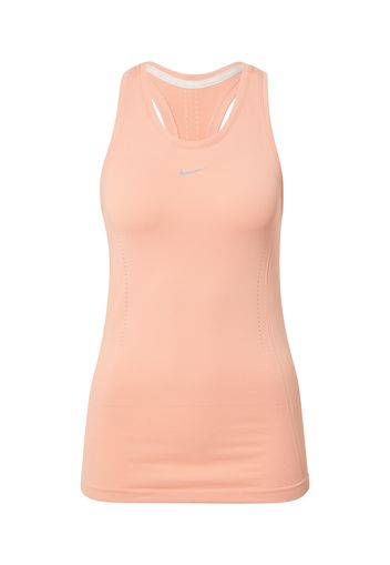 NIKE Top sportivo  pesca / grigio