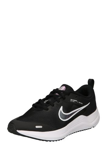 NIKE Scarpa sportiva 'Downshifter 12'  bianco / nero / lilla / grigio