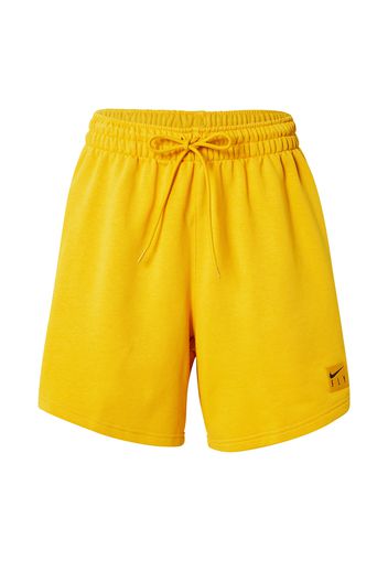 NIKE Pantaloni sportivi  giallo / nero