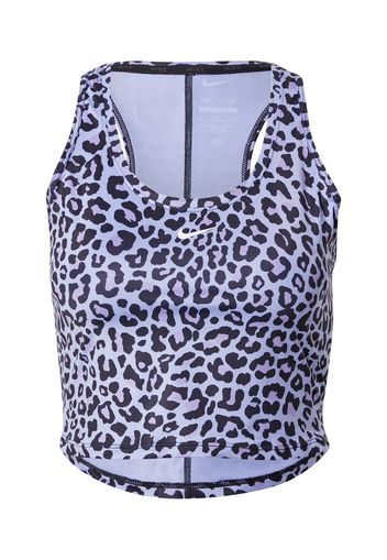 NIKE Top sportivo  lilla chiaro / nero / orchidea