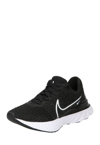 NIKE Scarpa da corsa 'Infinity Run'  nero / bianco