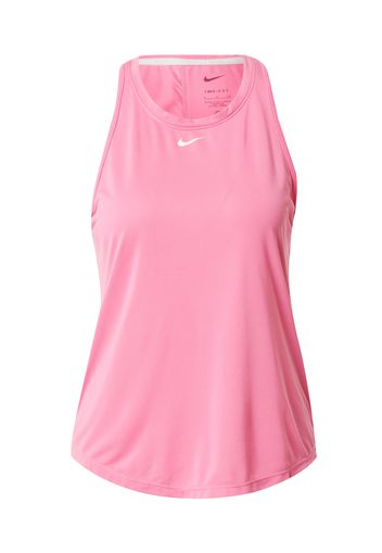 NIKE Top sportivo  rosa chiaro / bianco