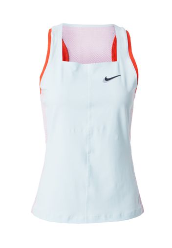 NIKE Top sportivo  blu chiaro / rosa chiaro / arancione scuro