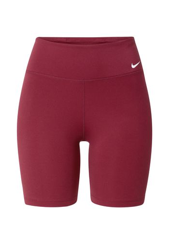 NIKE Pantaloni sportivi  bacca / bianco