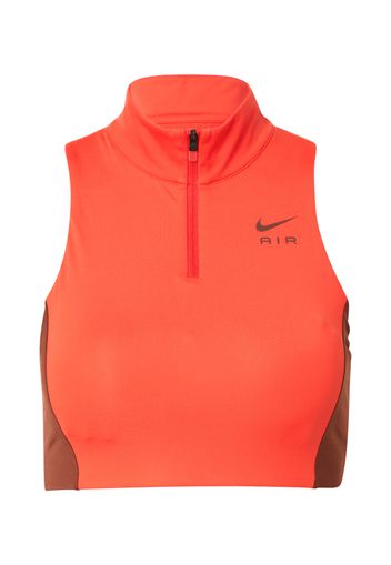 NIKE Reggiseno sportivo  borgogna / rosso arancione