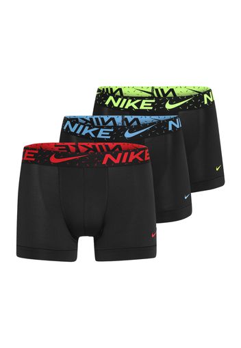 NIKE Pantaloncini intimi sportivi  blu cielo / verde chiaro / rosso / nero