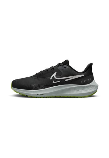 NIKE Scarpa sportiva 'Air Zoom Pegasus 39 Shield'  grigio chiaro / nero