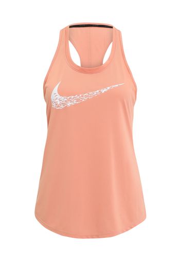 NIKE Top sportivo  albicocca / bianco