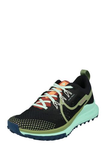 NIKE Scarpa da corsa 'Pegasus Trail 4'  verde chiaro / arancione / nero