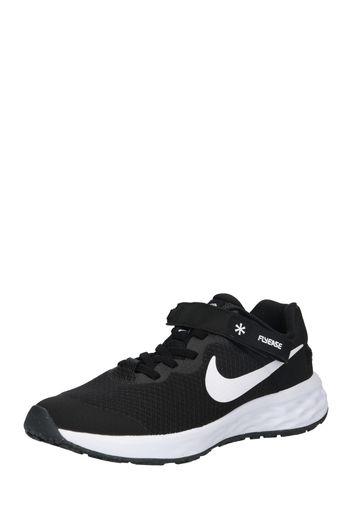 NIKE Scarpa sportiva 'Revolution 6 FlyEase'  nero / bianco