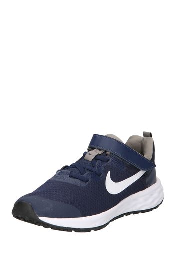 NIKE Scarpa sportiva 'Revolution 6'  navy / bianco