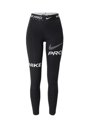 NIKE Pantaloni sportivi  nero / bianco