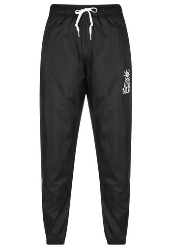 NIKE Pantaloni sportivi  nero / bianco