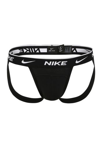 NIKE Pantaloncini intimi sportivi  nero / bianco