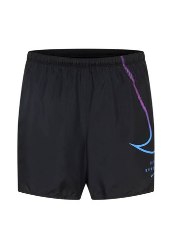 NIKE Pantaloni sportivi  blu chiaro / lilla scuro / nero