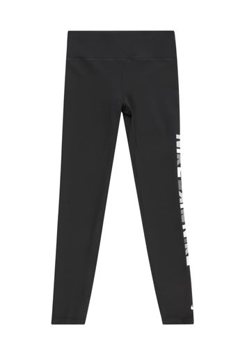 NIKE Pantaloni sportivi  grigio / nero / bianco